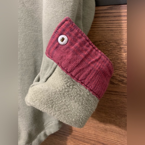 COLUMBIA fleece lined shirt jacket size Medium - Picture 6 of 7